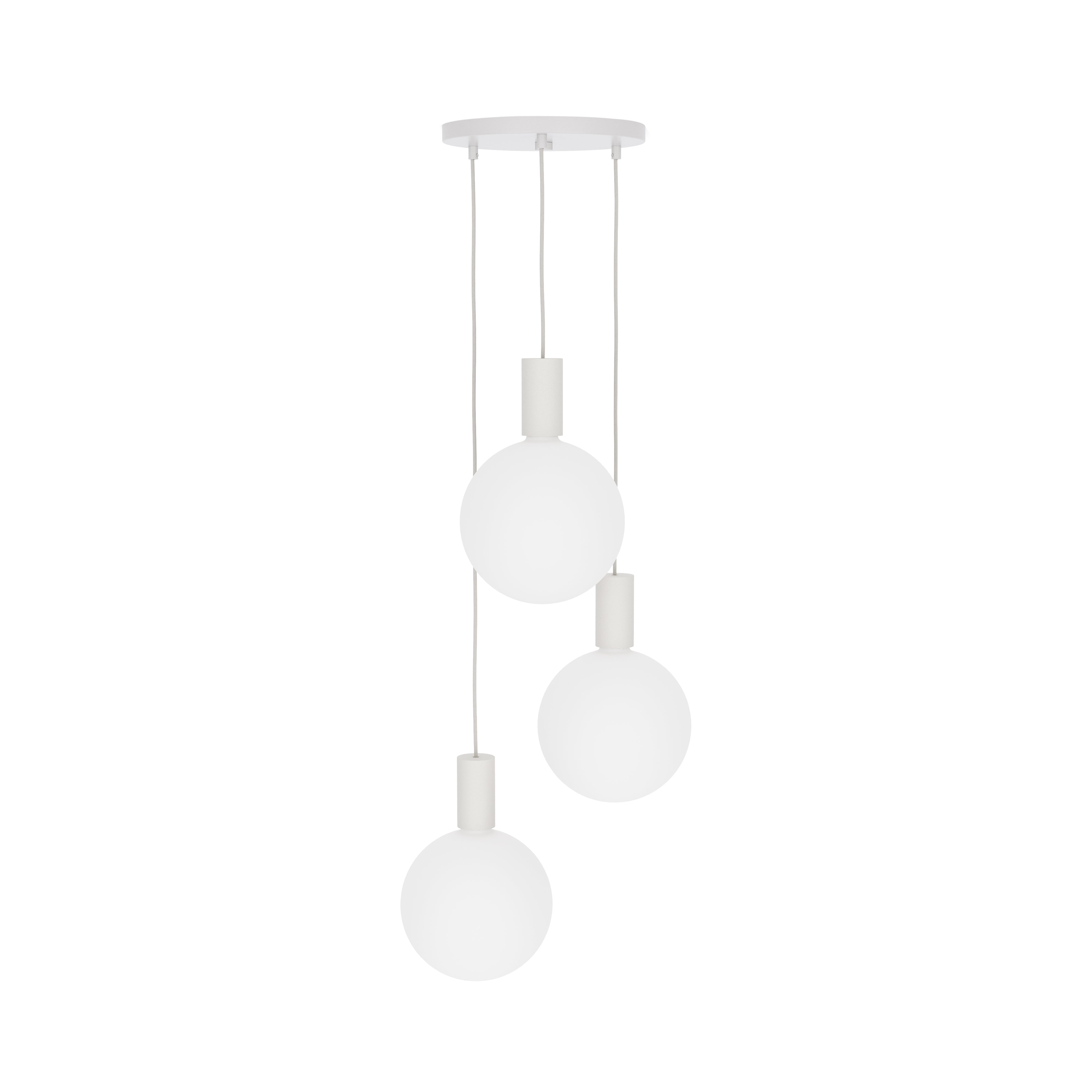 Alumina Triple Pendant: Large - 22.8