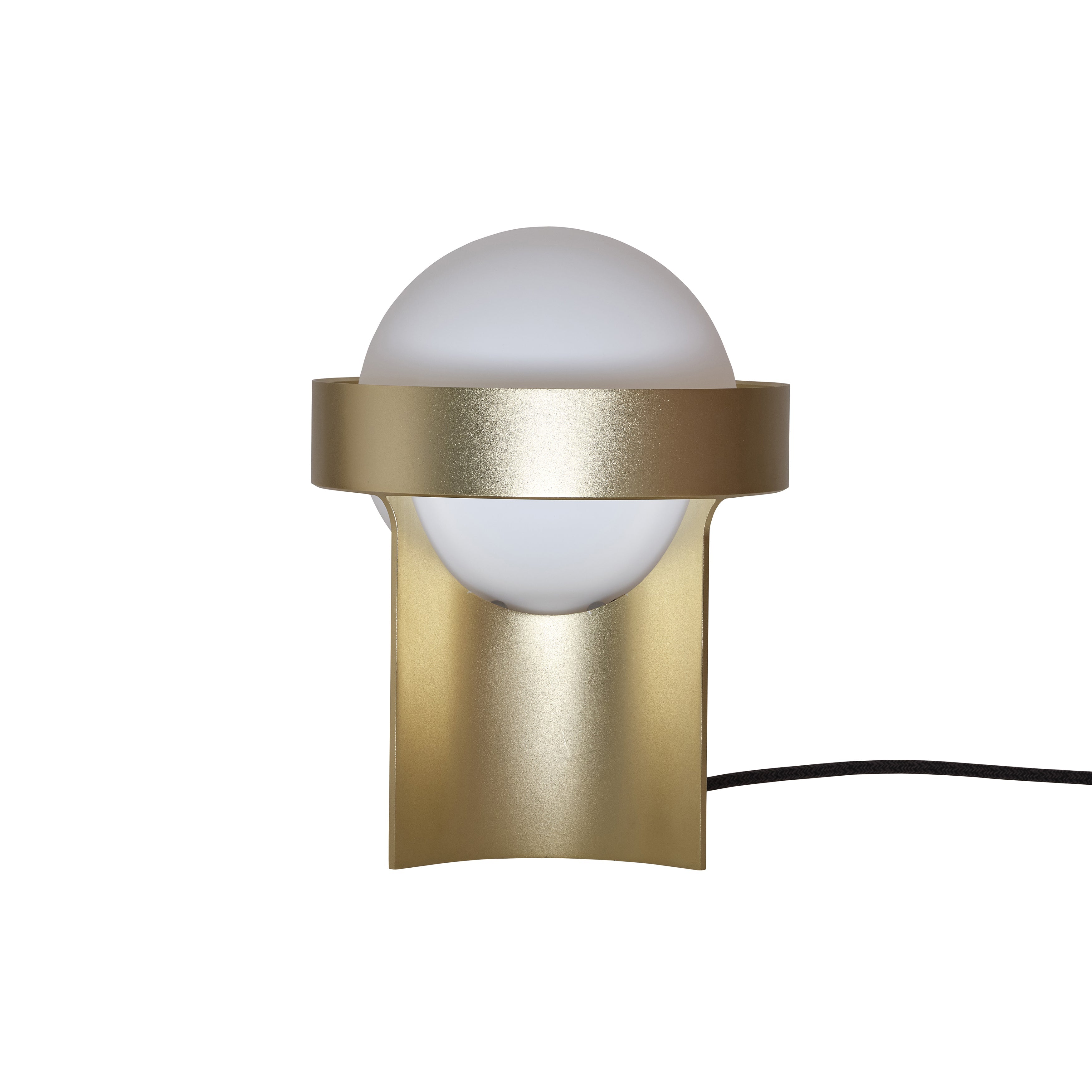 Loop Table Lamp: Gold