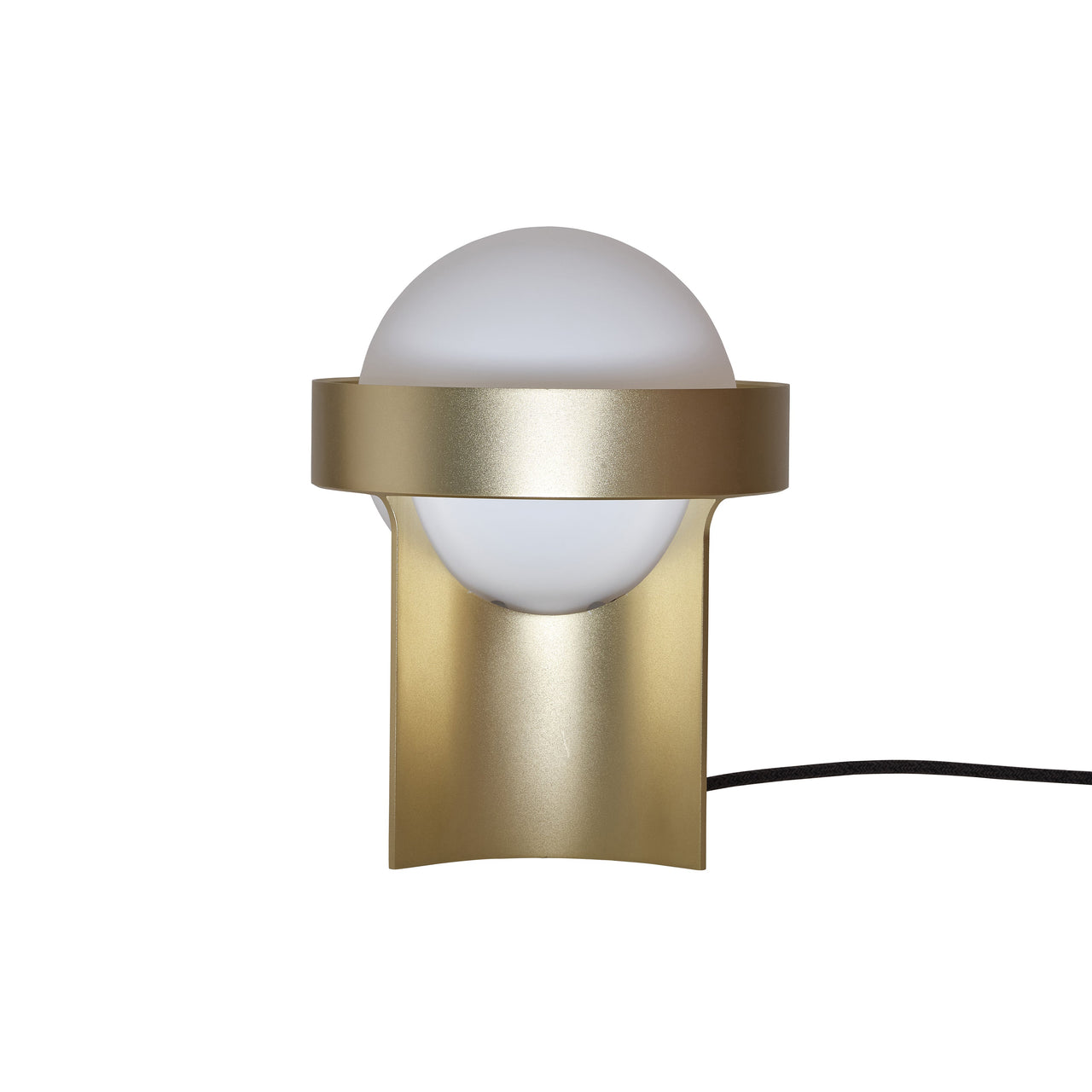 Loop Table Lamp: Gold