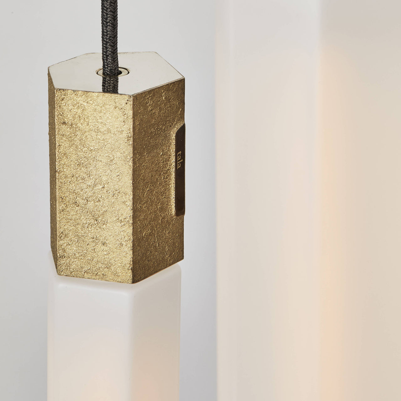 Basalt Triple Pendant