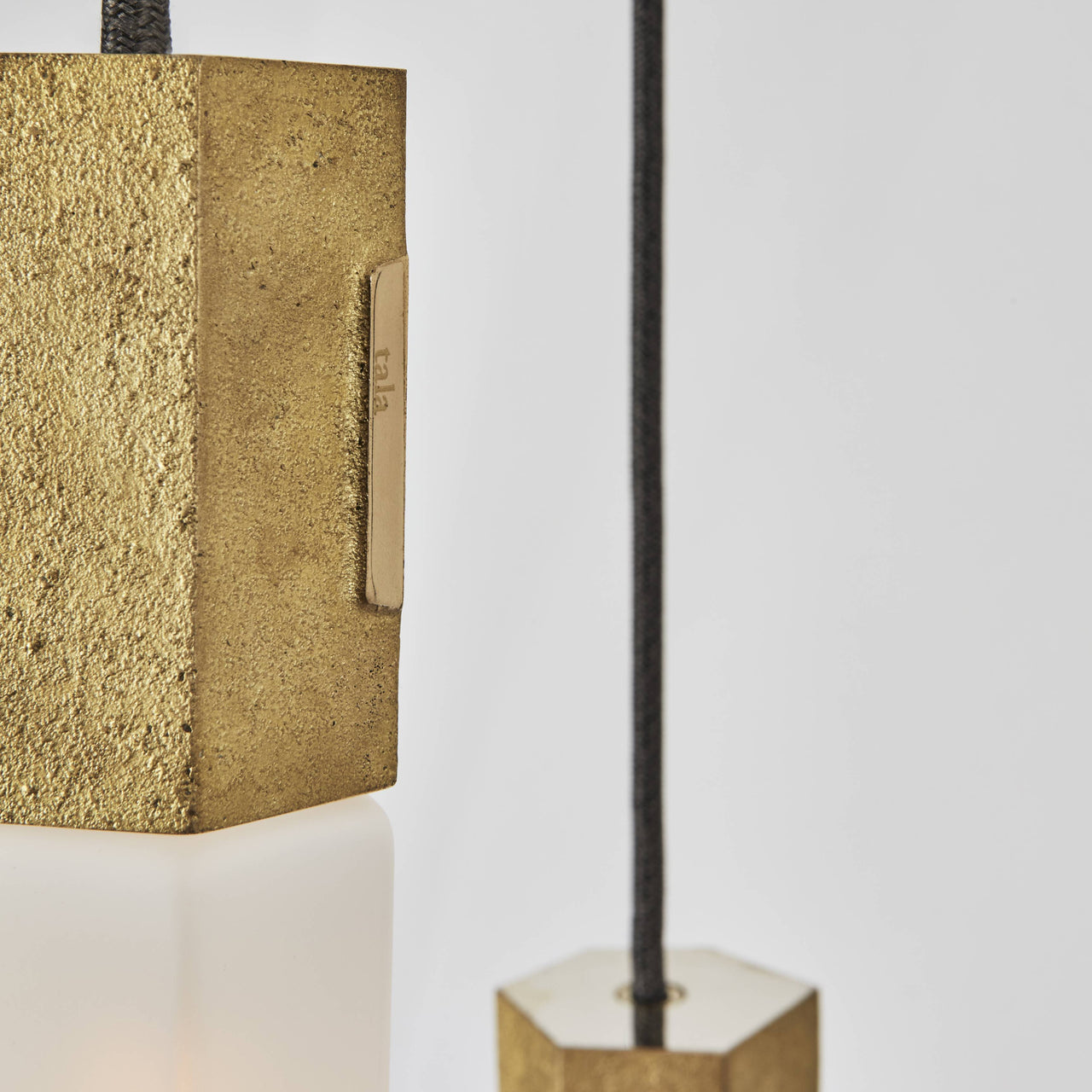 Basalt Triple Pendant