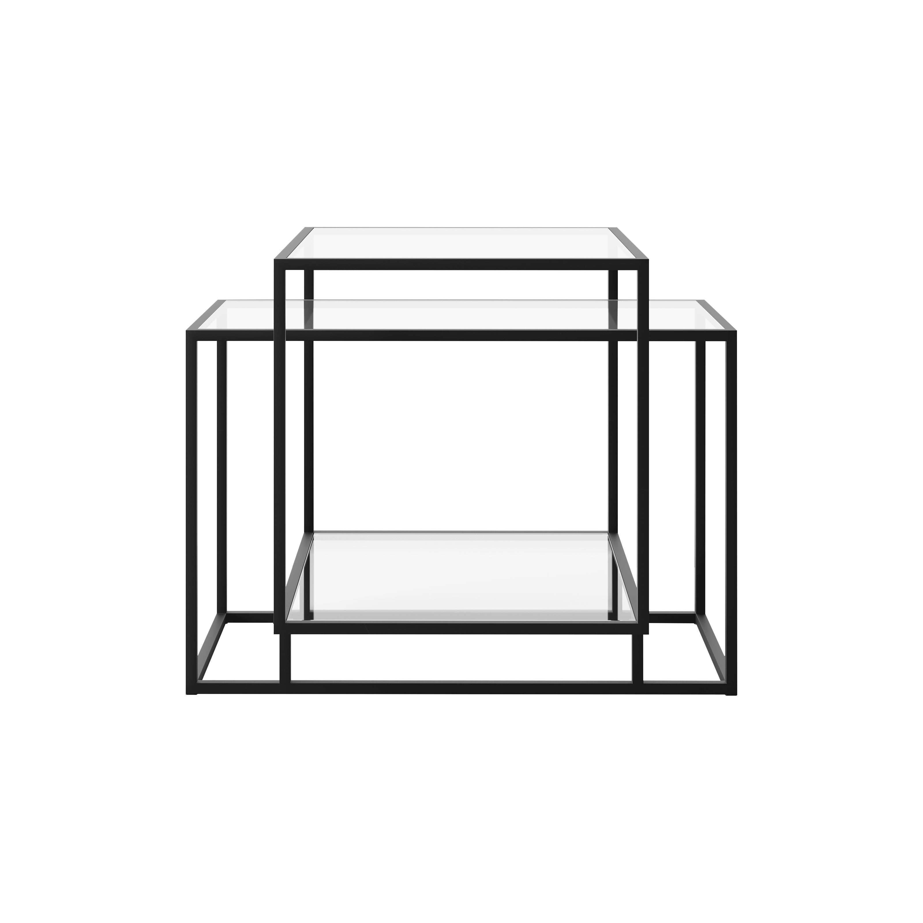 Tangled Side Table: Black