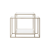 Tangled Side Table: Taupe