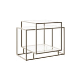 Tangled Side Table: Taupe