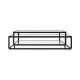 Tangled Square Coffee Table: Black
