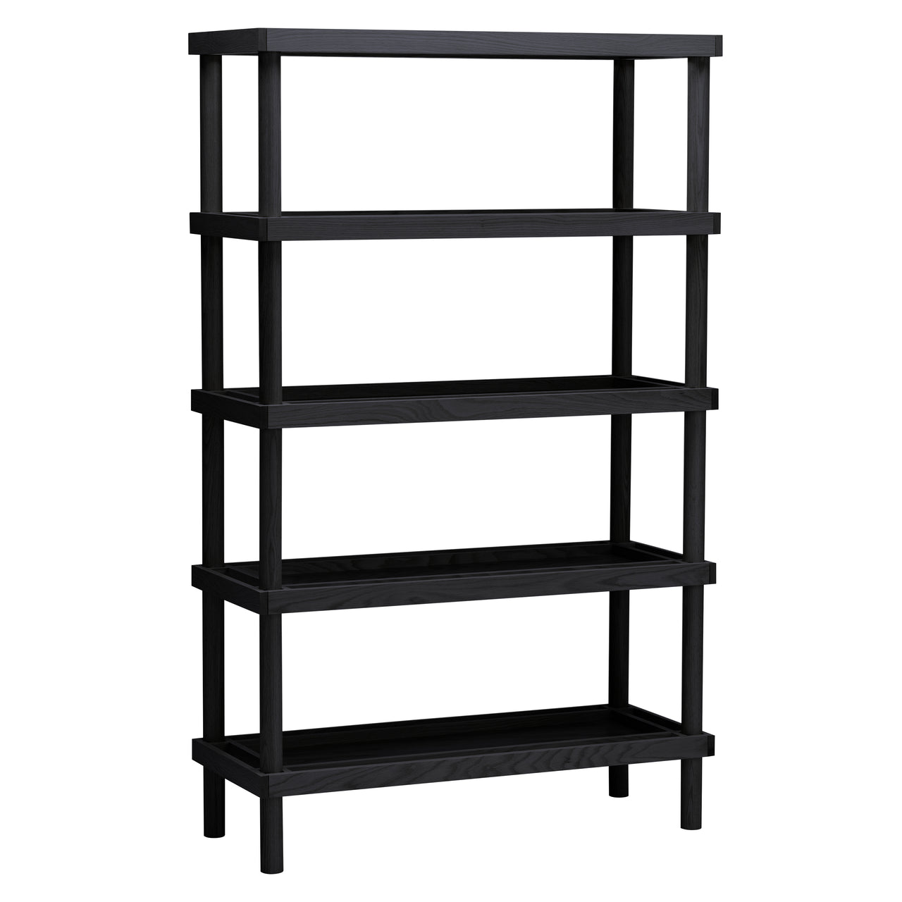 Taruki Shelf: Tall + Sumi Ash