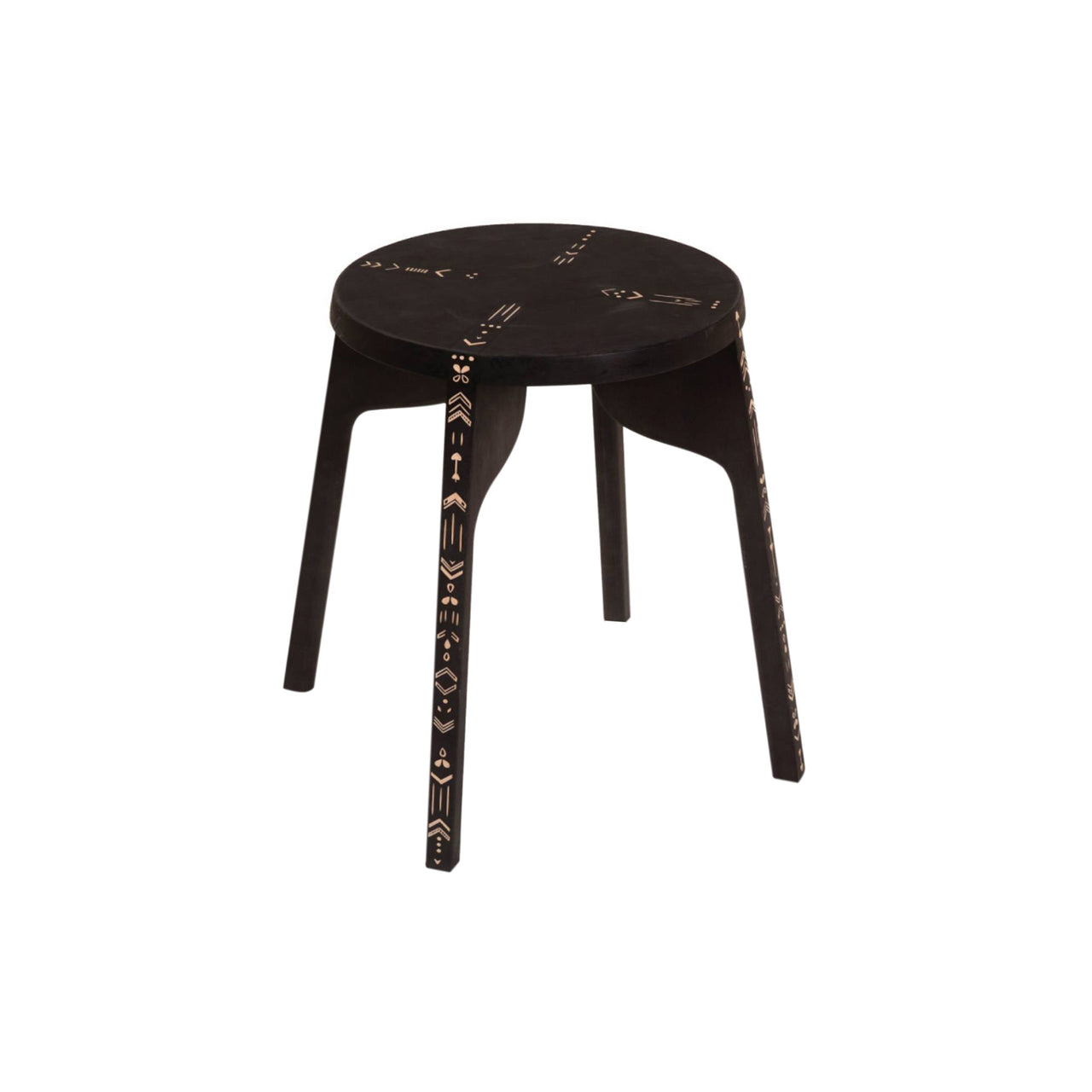 Tattoo Stool: Sleeve + Black Maple + 4