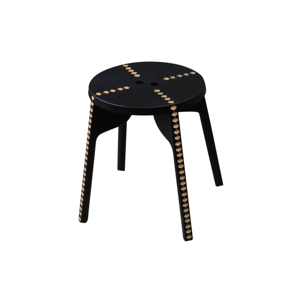 Tattoo Stool: Perla + Black Maple + 4