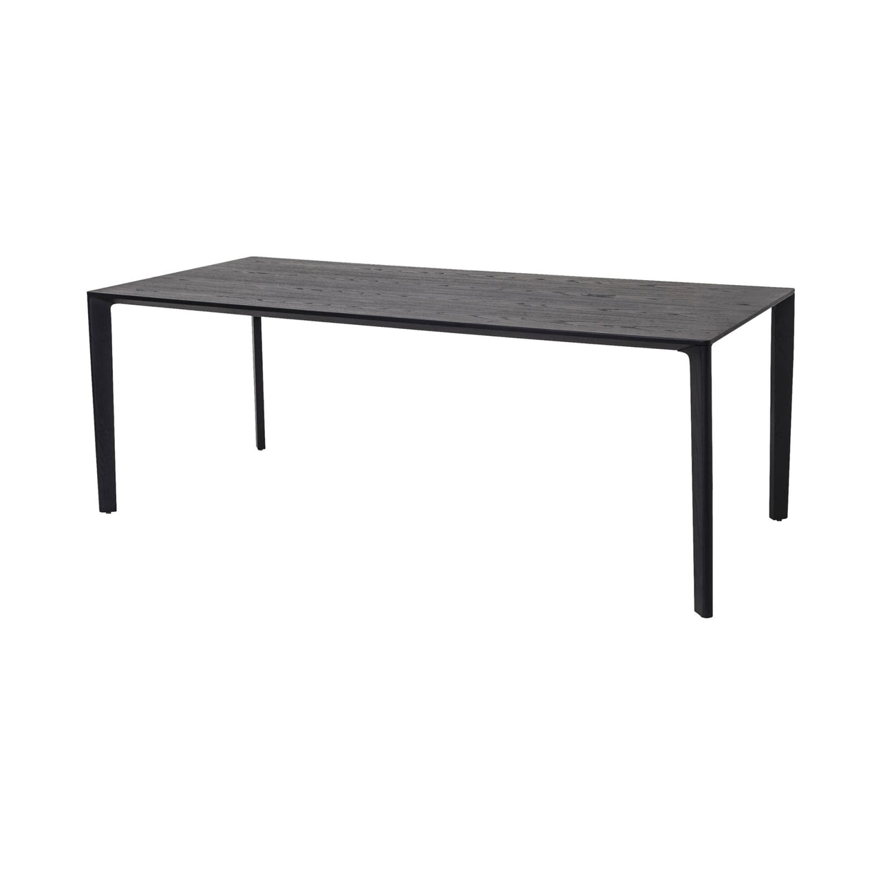 Taylor Dining Table: Black Oak