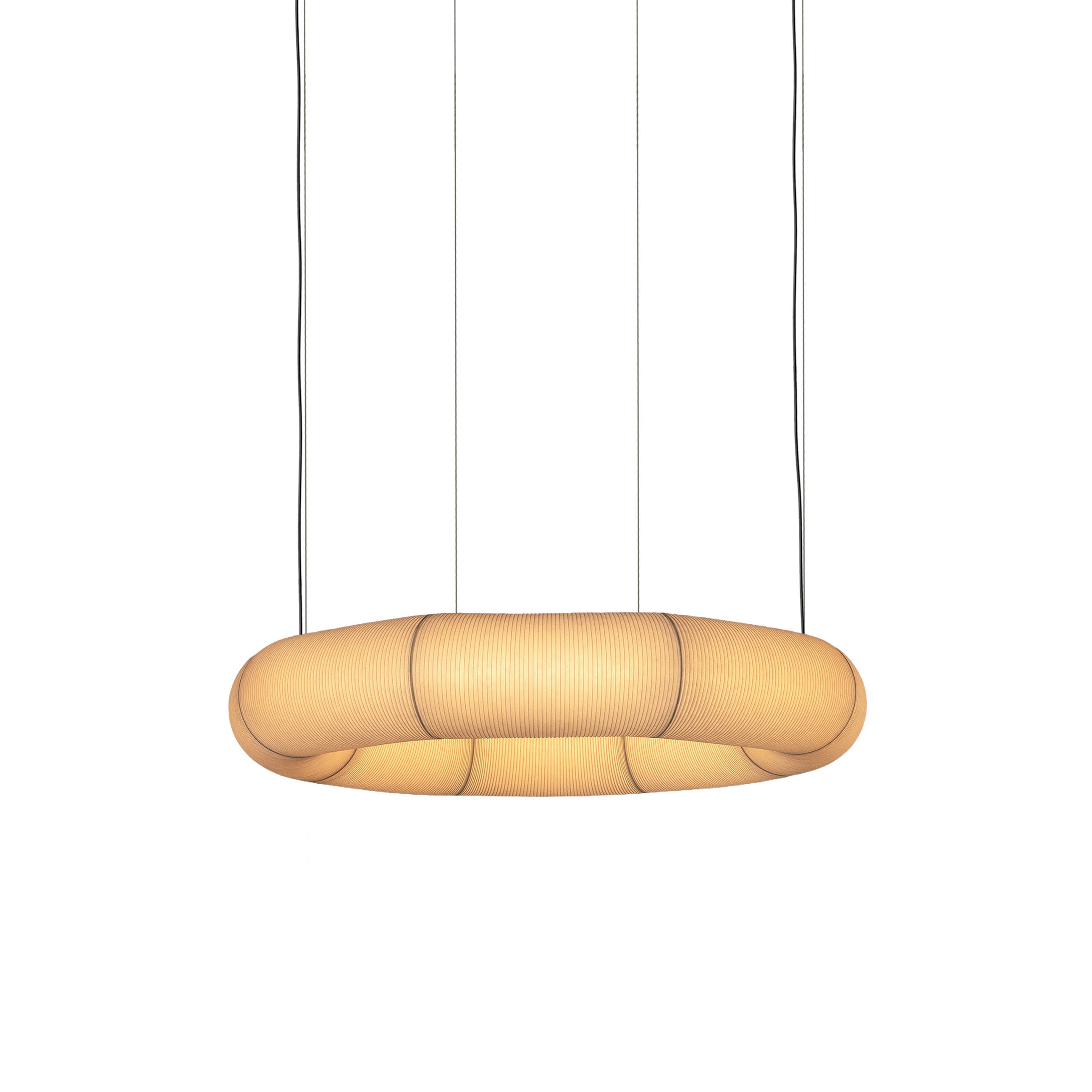 Tekiò Circular Pendant Lamp: P8 + Rectangular