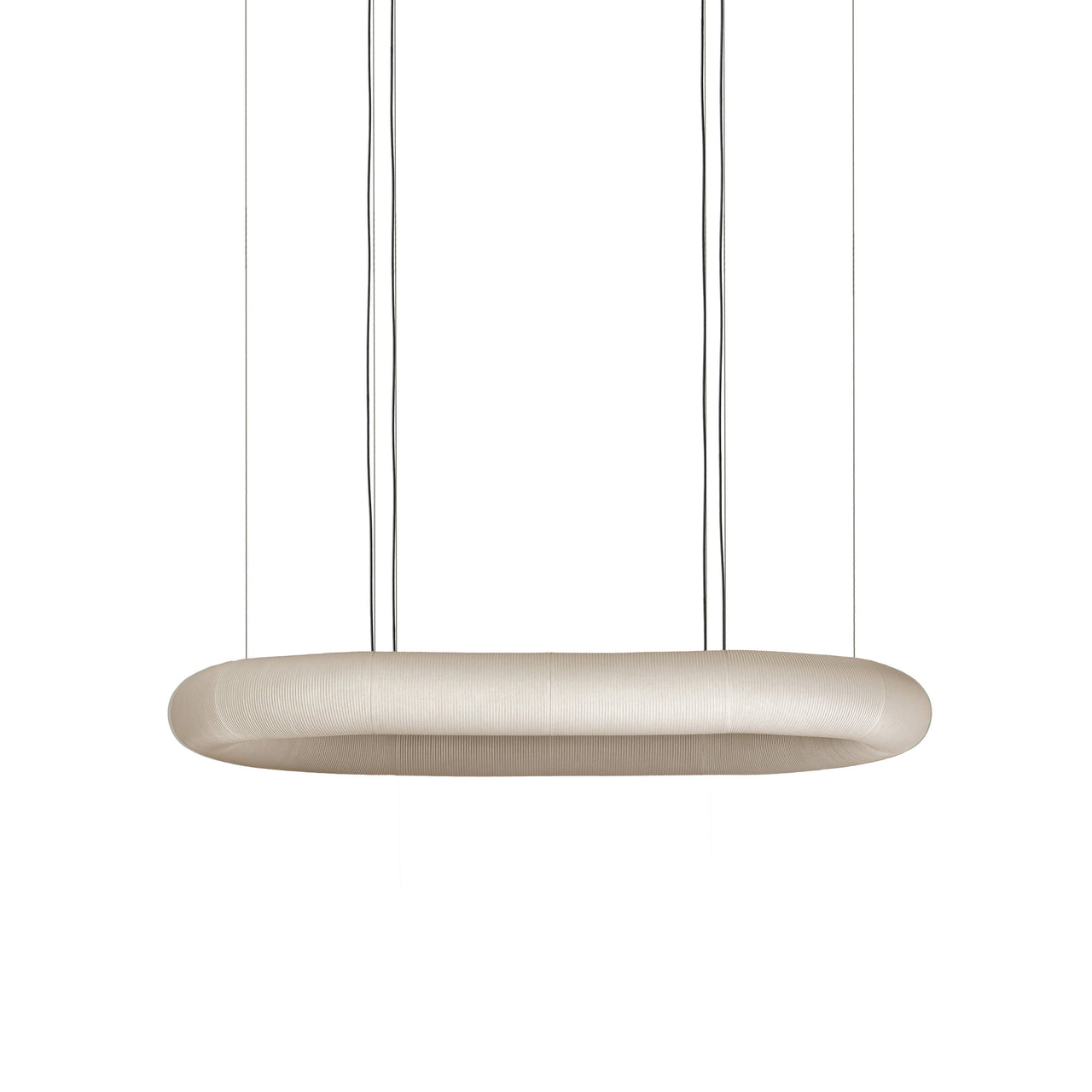 Tekiò Oval P12 Pendant Lamp: Rectangular