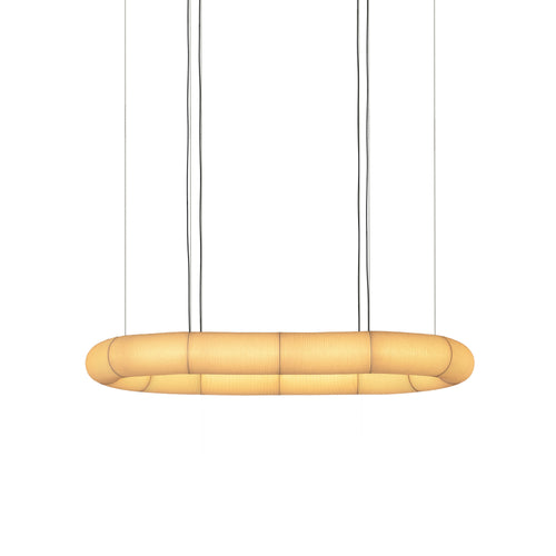 Tekiò Oval P12 Pendant Lamp: Rectangular