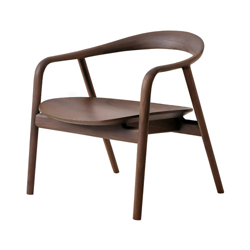 Kumahida Lounge Chair: Walnut