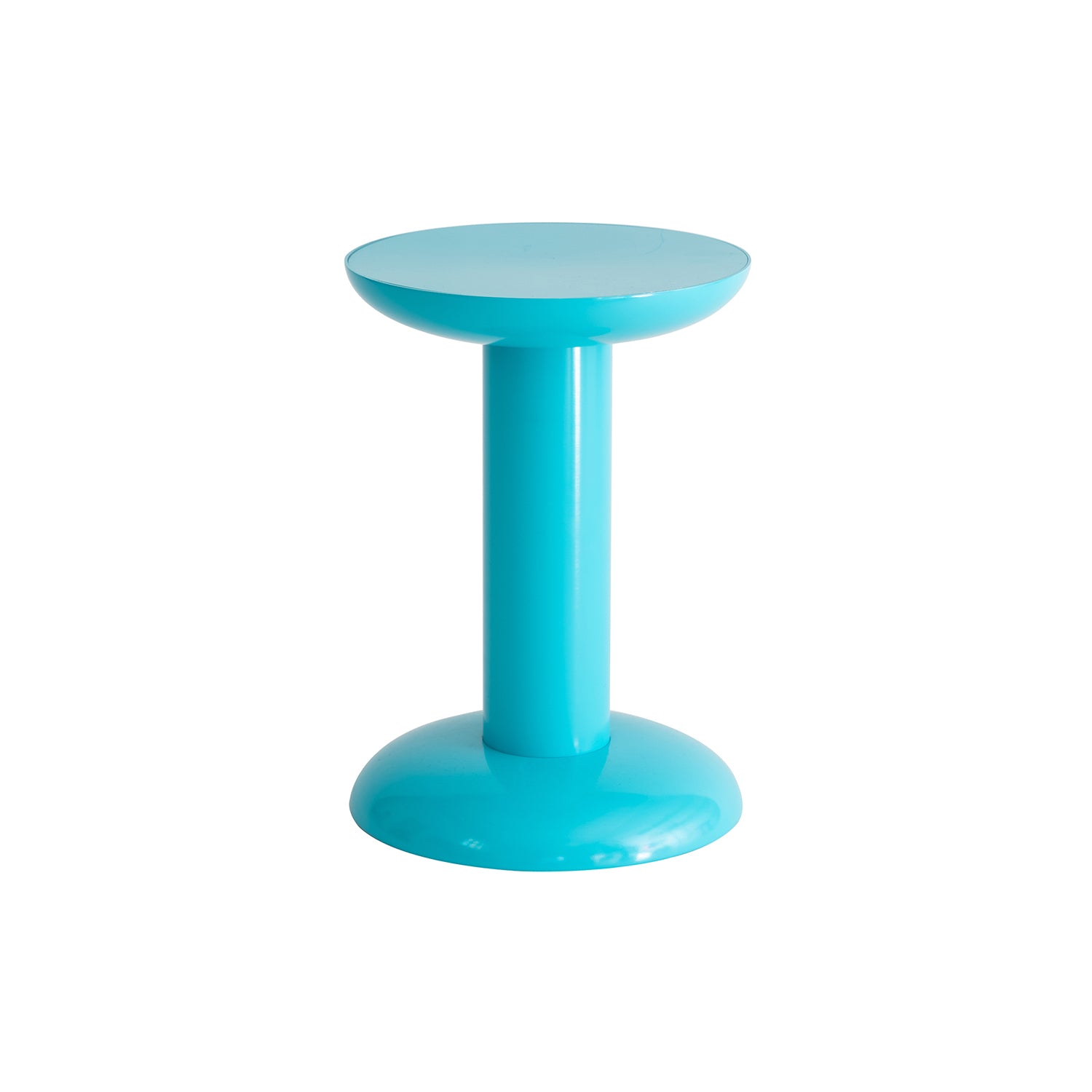 Thing Side Table: Small + Turquoise