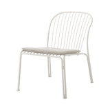 Thorvald SC100 Lounge Chair with Seatpad: Outdoor + Ivory + Heritage Papyrus