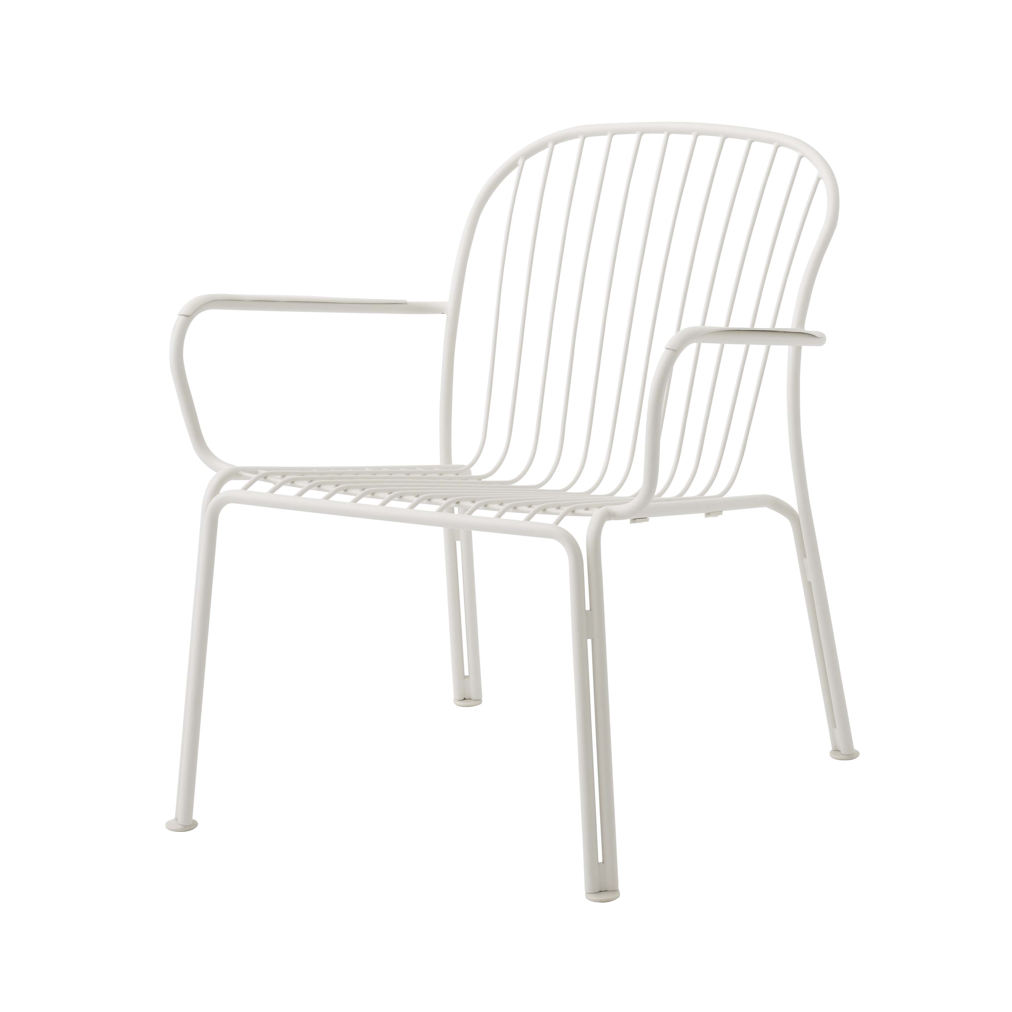 Thorvald SC101 Lounge Armchair: Outdoor + Ivory