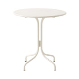 Thorvald SC96 + SC97 Cafe Table : Outdoor + Round + Ivory