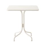 Thorvald SC96 + SC97 Cafe Table : Outdoor + Square + Ivory