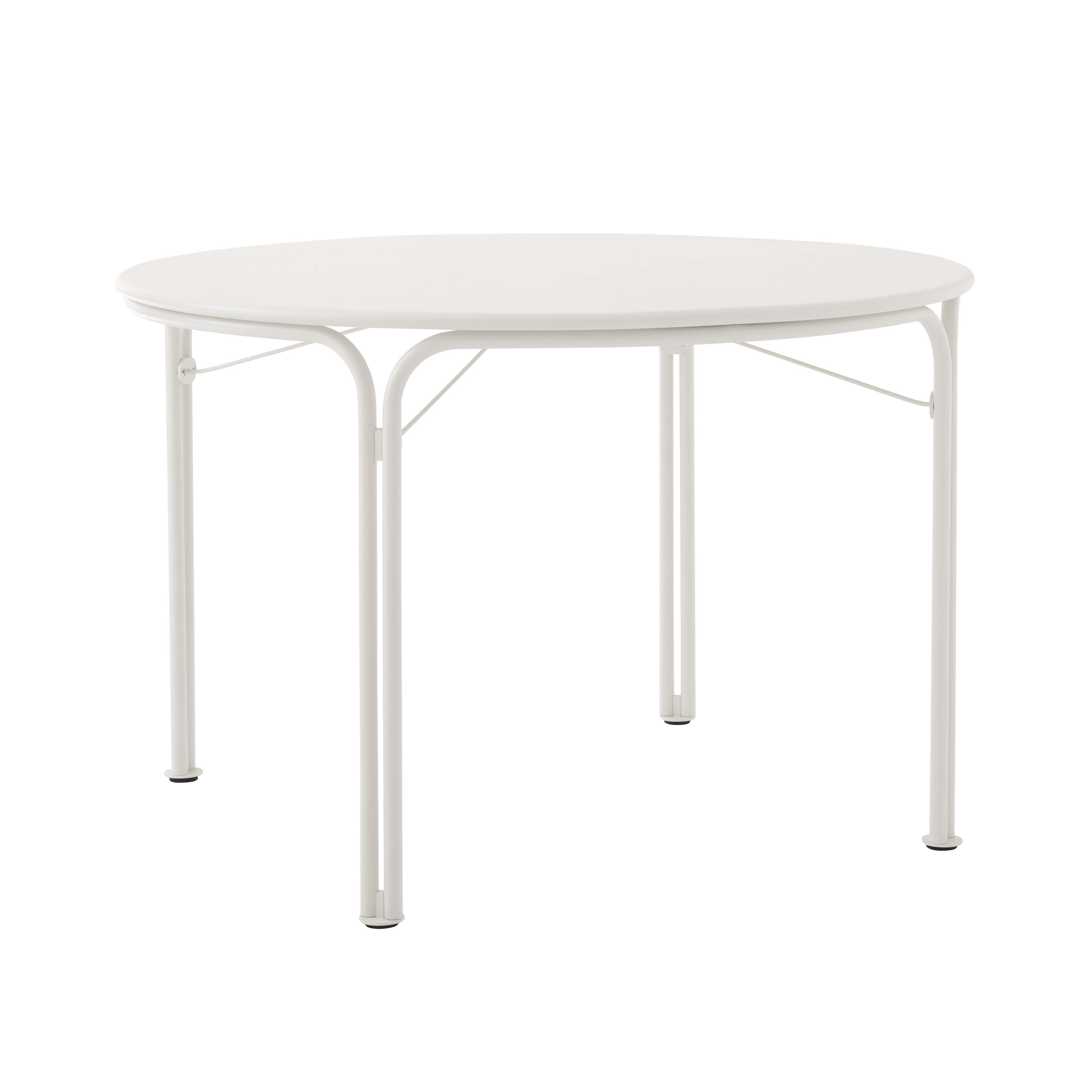 Thorvald SC98 Dining Table: Outdoor + Ivory