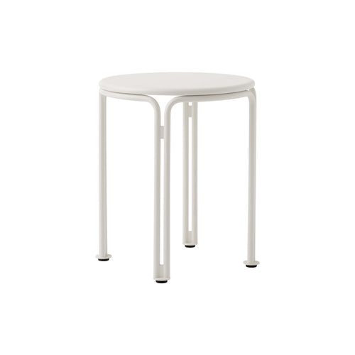 Thorvald SC102 Outdoor Side Table: Ivory