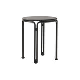 Thorvald SC102 Outdoor Side Table: Warm Black