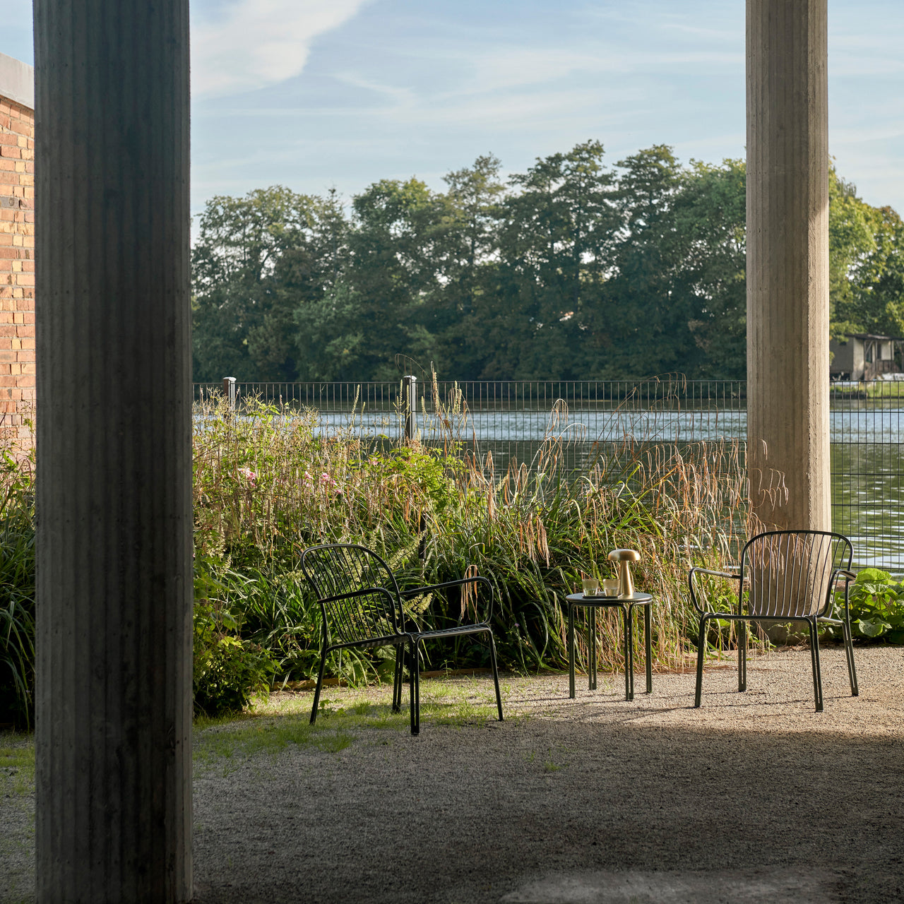 Thorvald SC102 Outdoor Side Table: LS