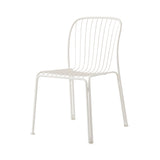Thorvald SC94 Stacking Outdoor Side Chair: Set of 2 + Ivory