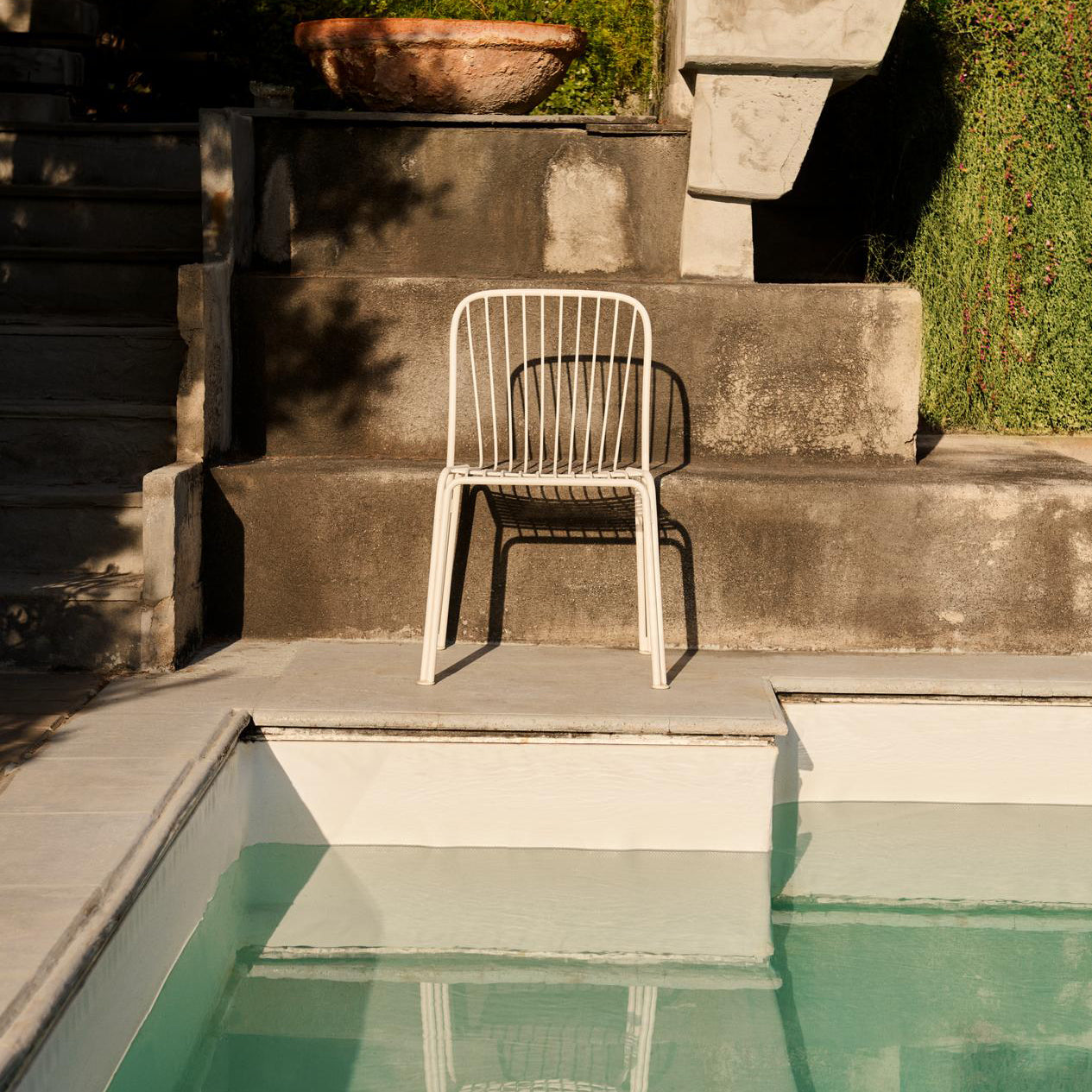 Thorvald SC94 Stacking Outdoor Side Chair: Set of 2 + LS