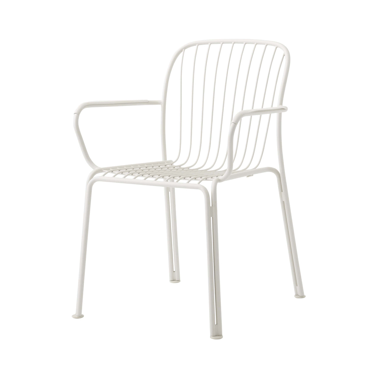 Thorvald SC95 Stacking Outdoor Armchair: Set of 2 + Ivory