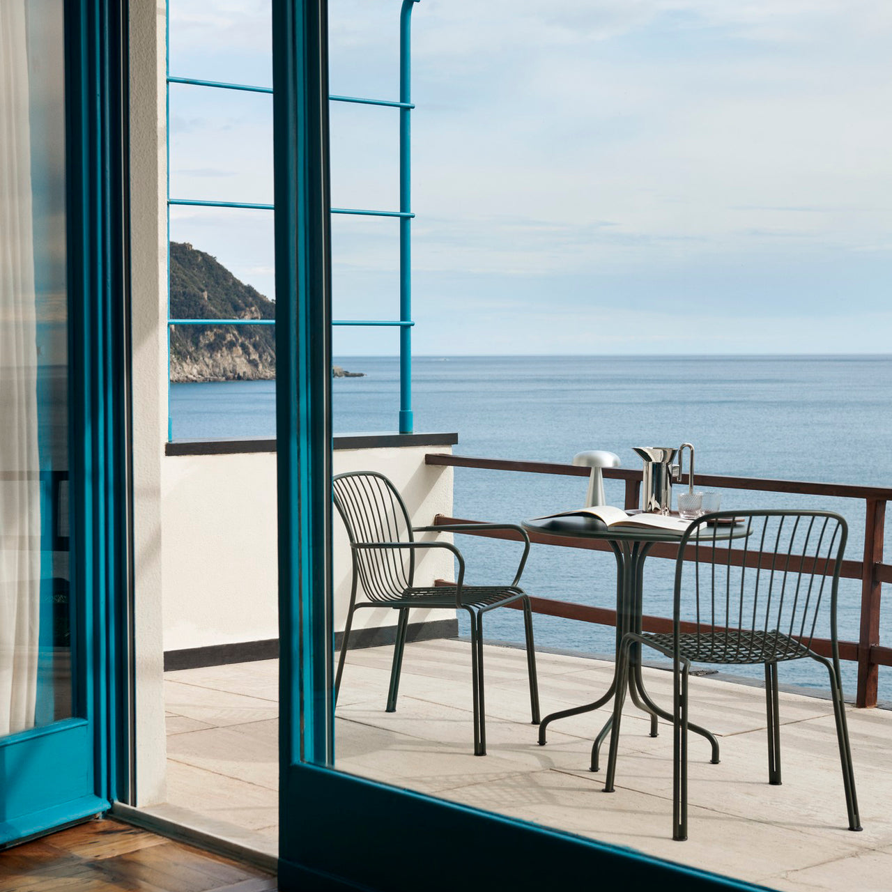 Thorvald SC95 Stacking Outdoor Armchair: Set of 2 + LS