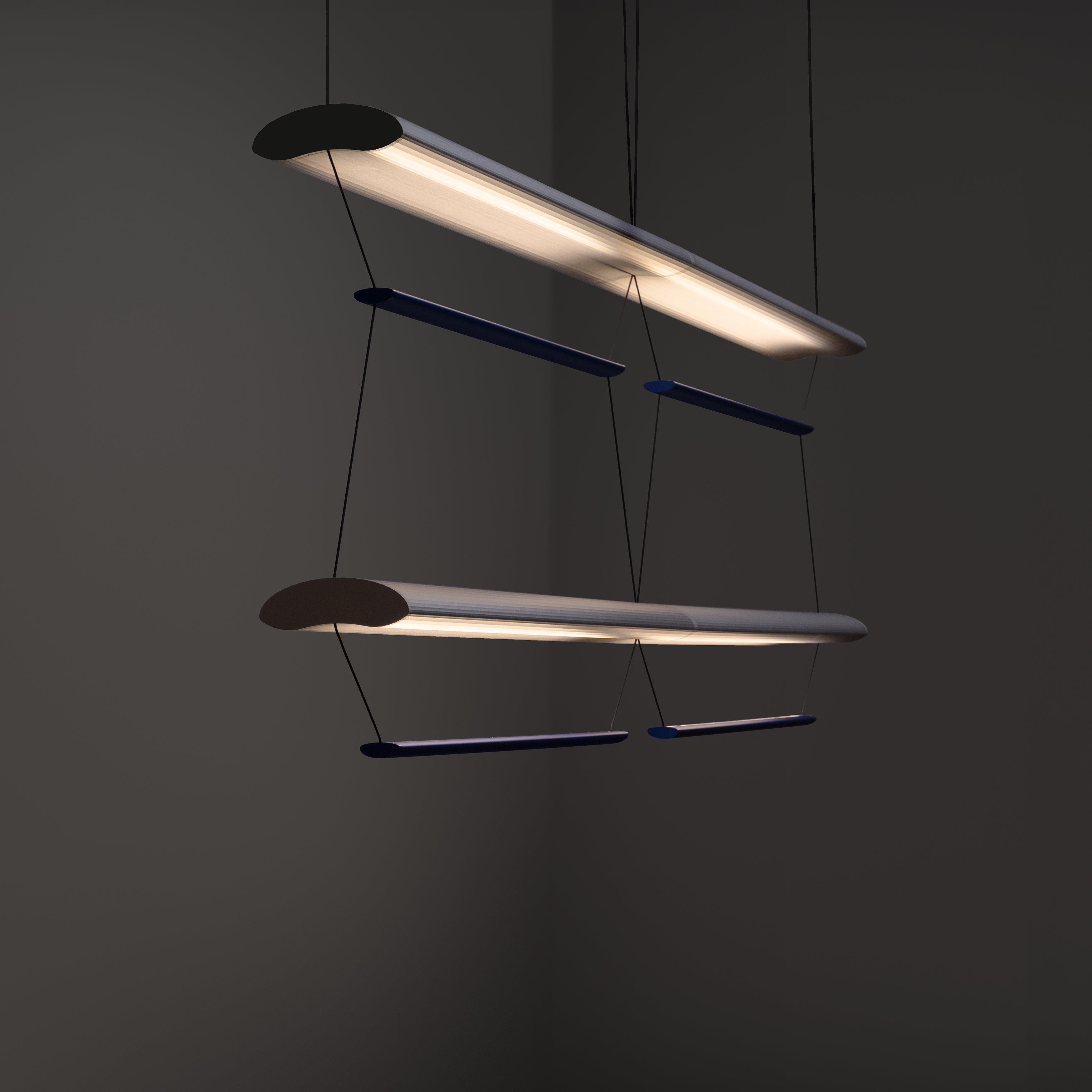 Tier Grid Pendant Light: 150 + LS