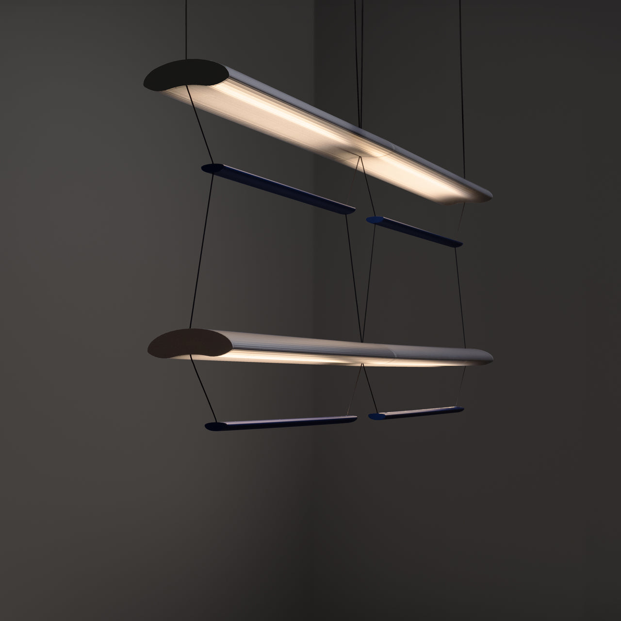 Tier Grid Pendant Light: 150 + LS