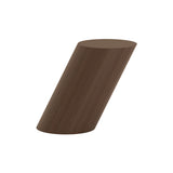 Tilt Side Table: Dark Smoked Oak