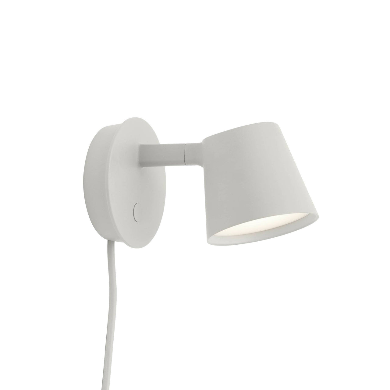 Tip Wall Lamp: Grey