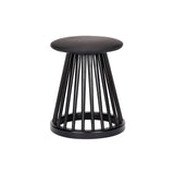 Fan Stool: Black Birch