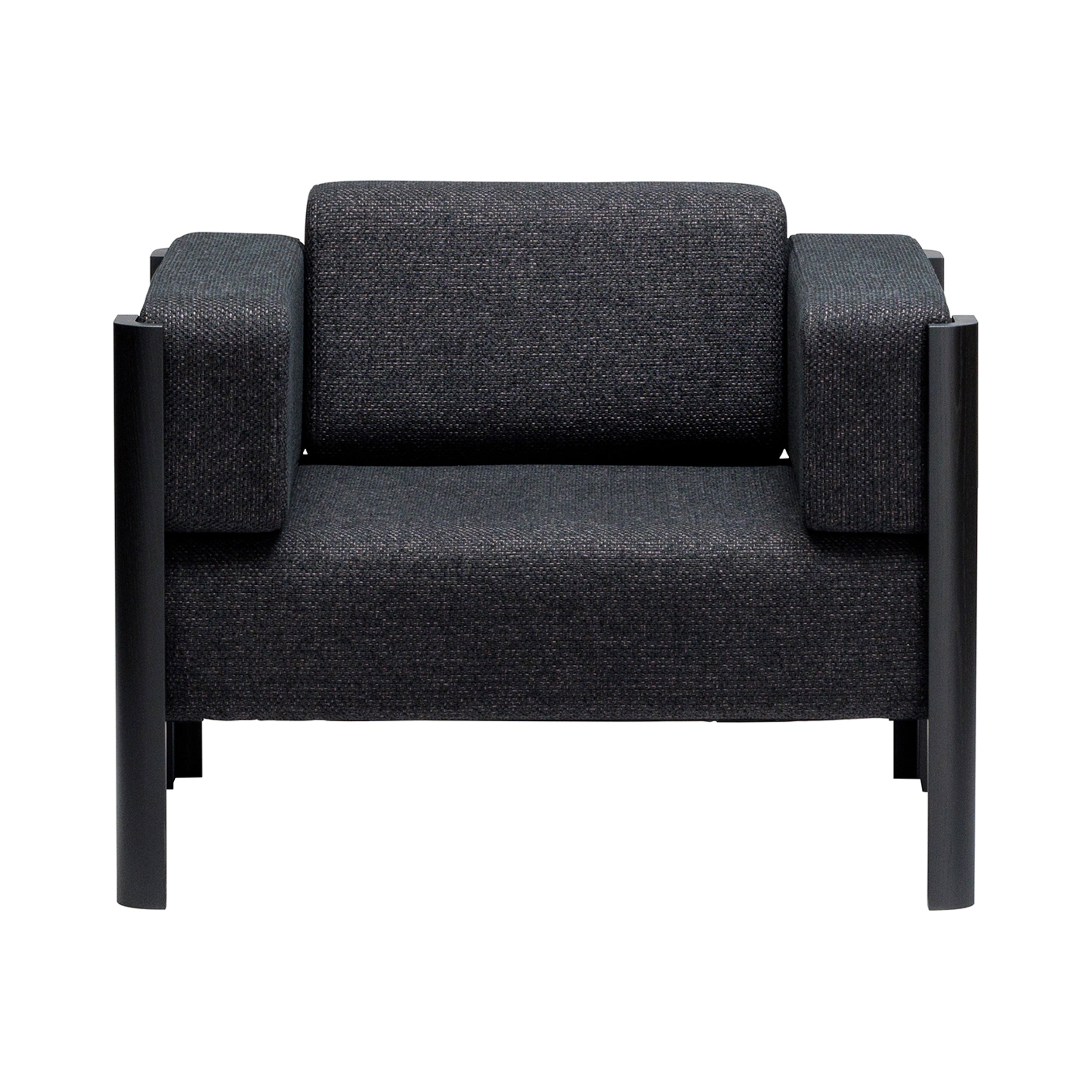 Tonbo Armchair: Sumi Ash + Baton B-CGR