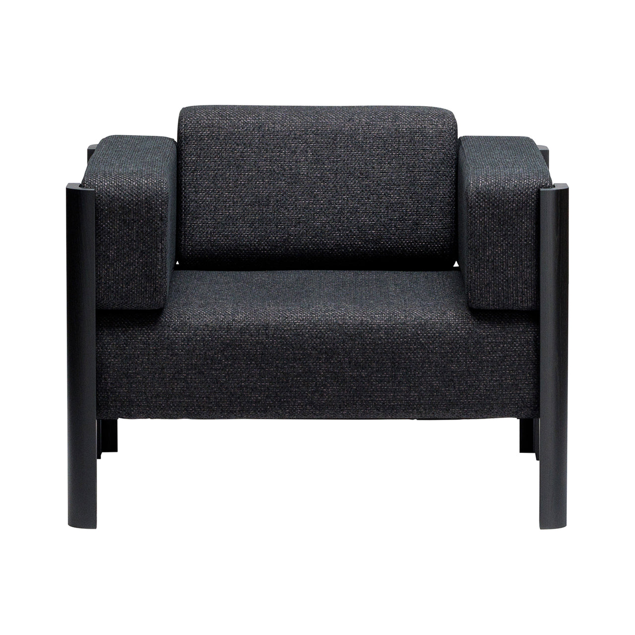 Tonbo Armchair: Sumi Ash + Baton B-CGR