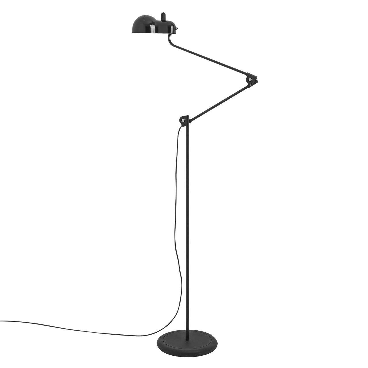 Topo Floor Lamp: Black