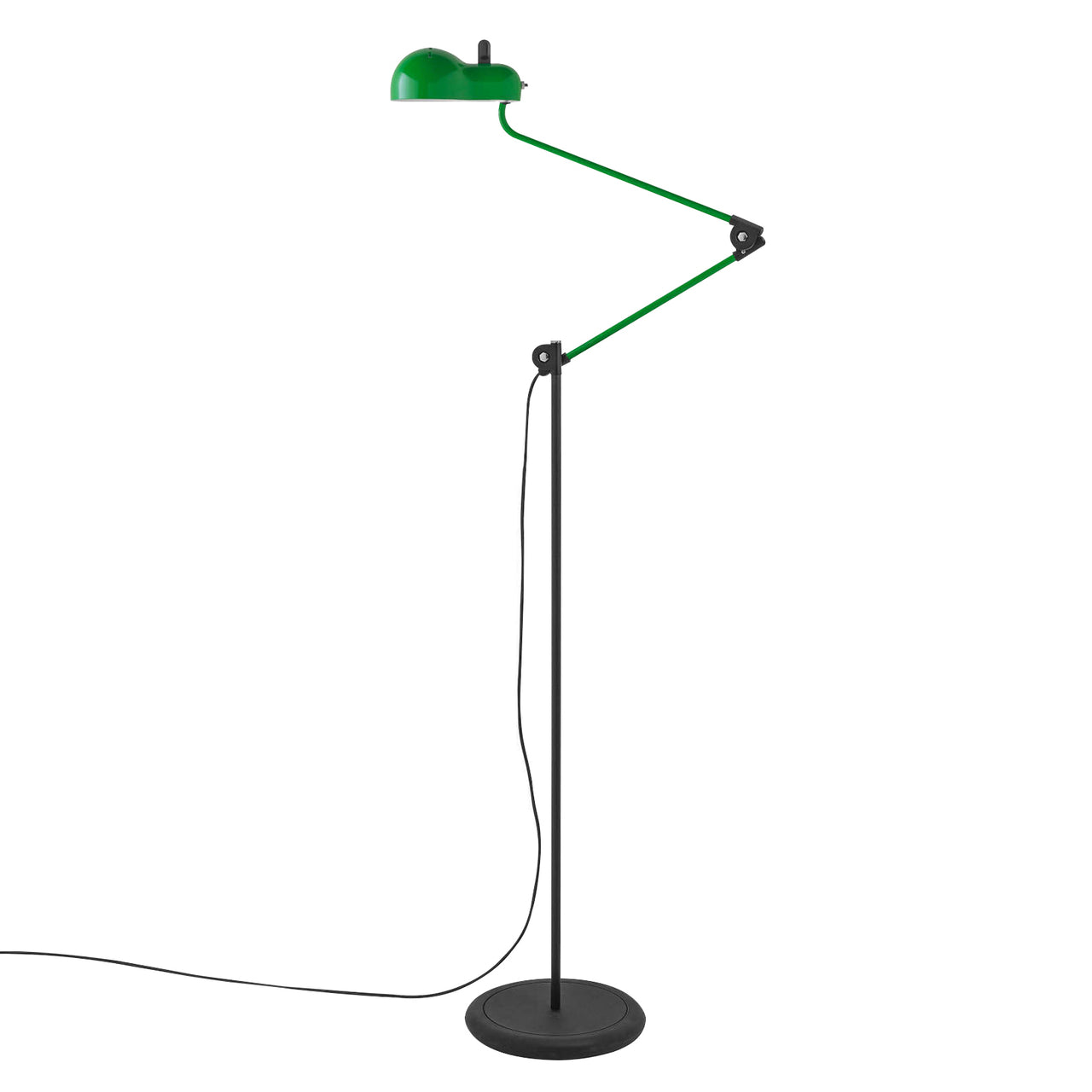 Topo Floor Lamp: Green + Black