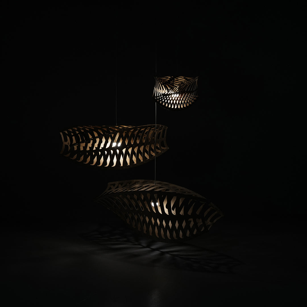 Toru Horizontal Pendant Light: Large + LS