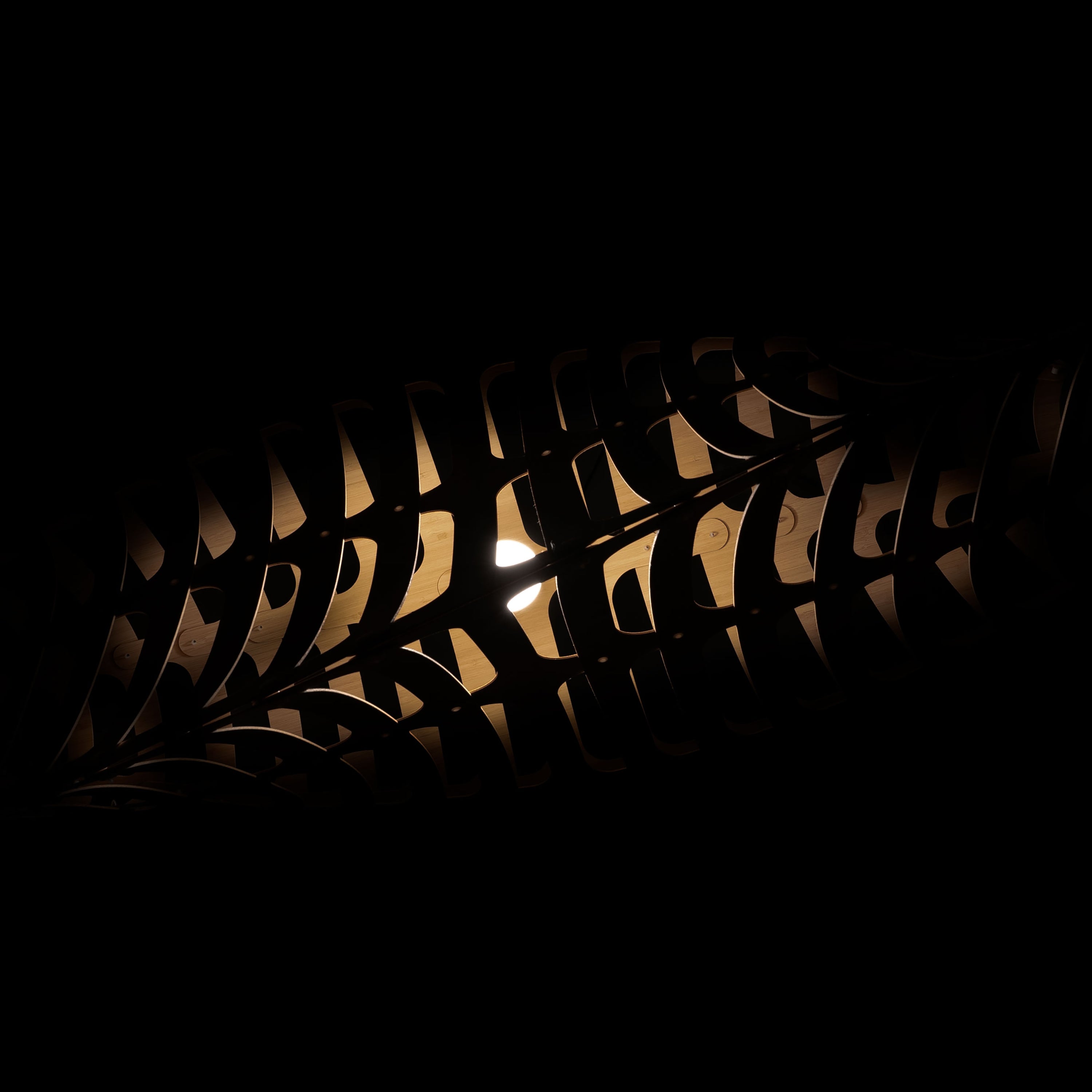 Toru Horizontal Pendant Light: Medium + LS