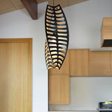 Toru Vertical Pendant Light: Small + LS