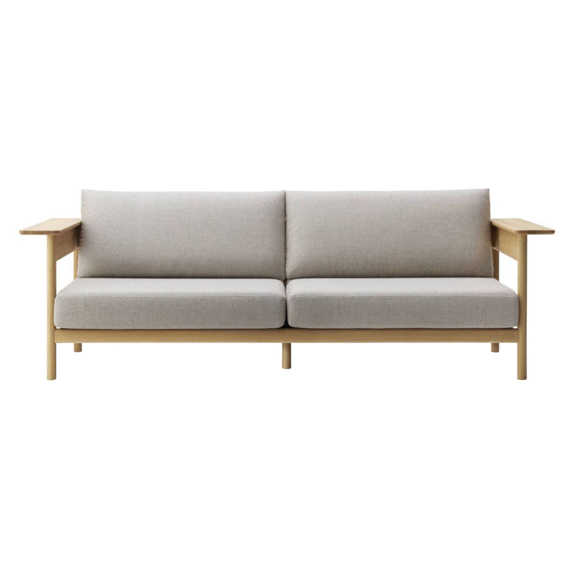 Kinuta Sofa: 3 Seater N-S01 + Pure Oak + Vidar 4