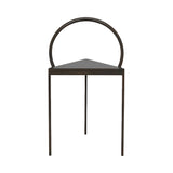 Triangolo Chair: Blackened Steel