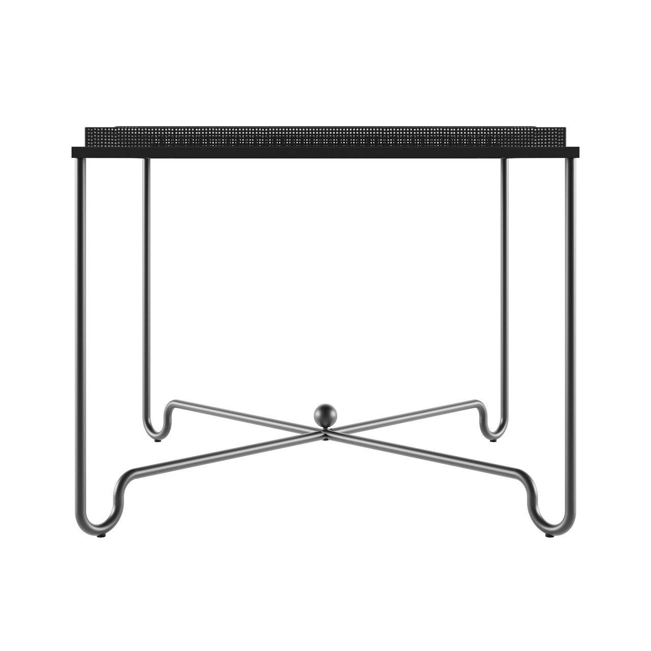 Tropique Dining Table: Outdoor + Black