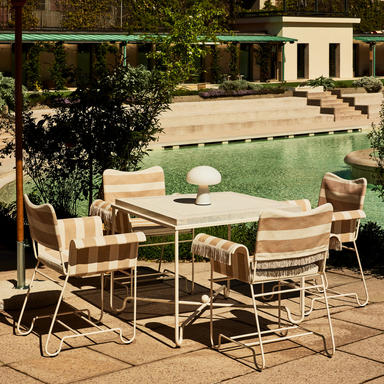 Tropique Dining Table: Outdoor + LS