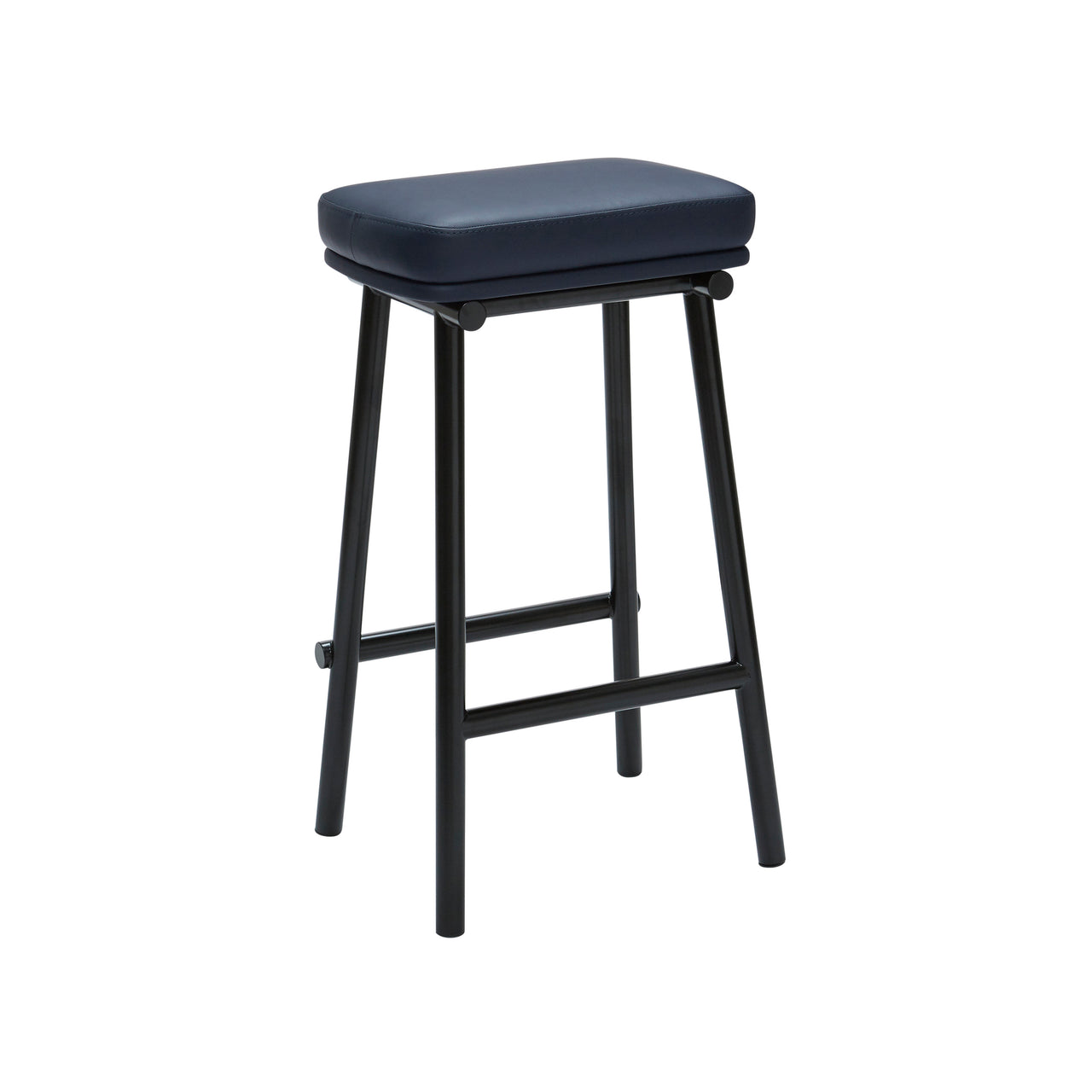 Tubby Tube Bar + Counter Stool: Upholstered + Counter