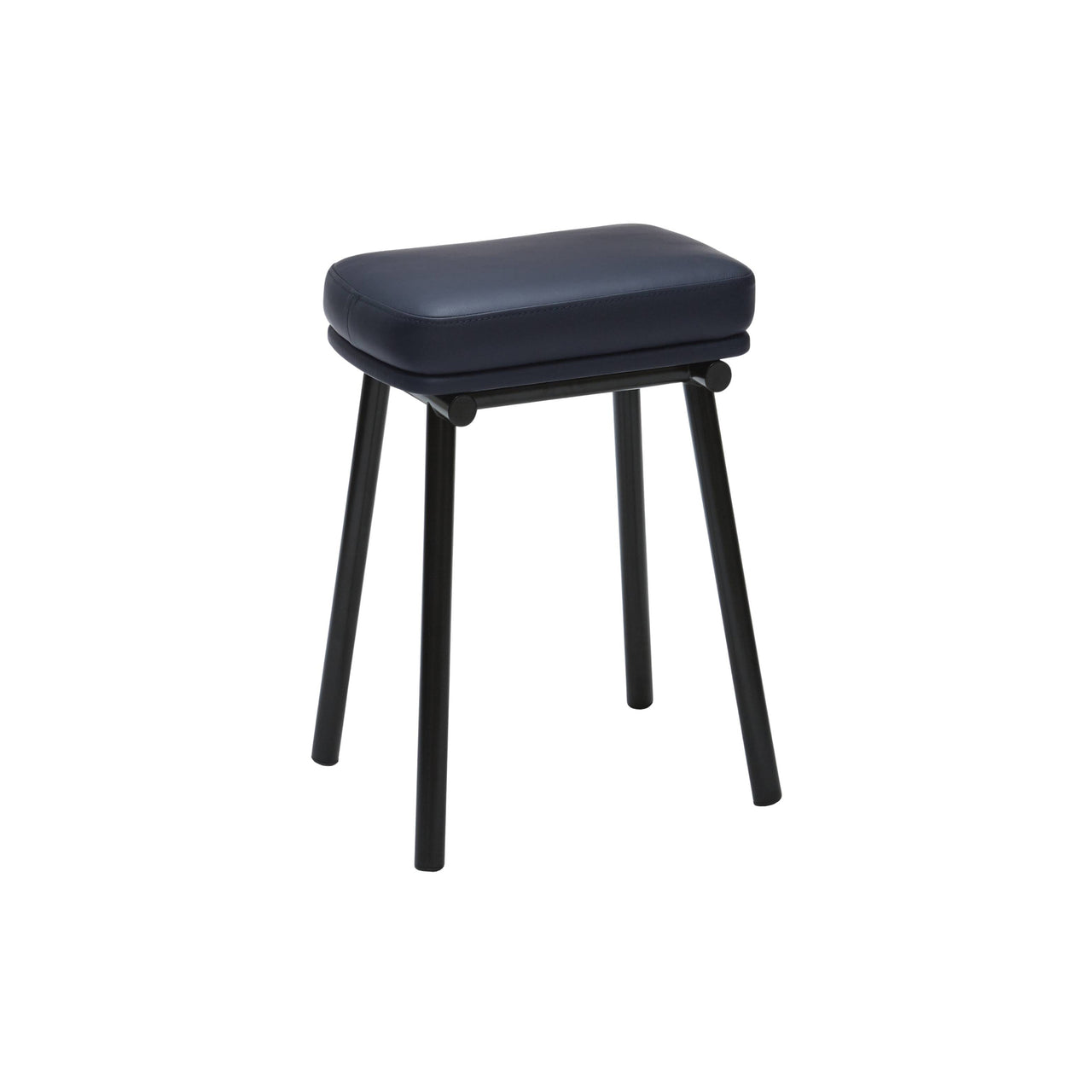 Tubby Tube Stool: Upholstered