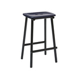 Tubby Tube Bar + Counter Stool: Counter + Navy Blue Ash