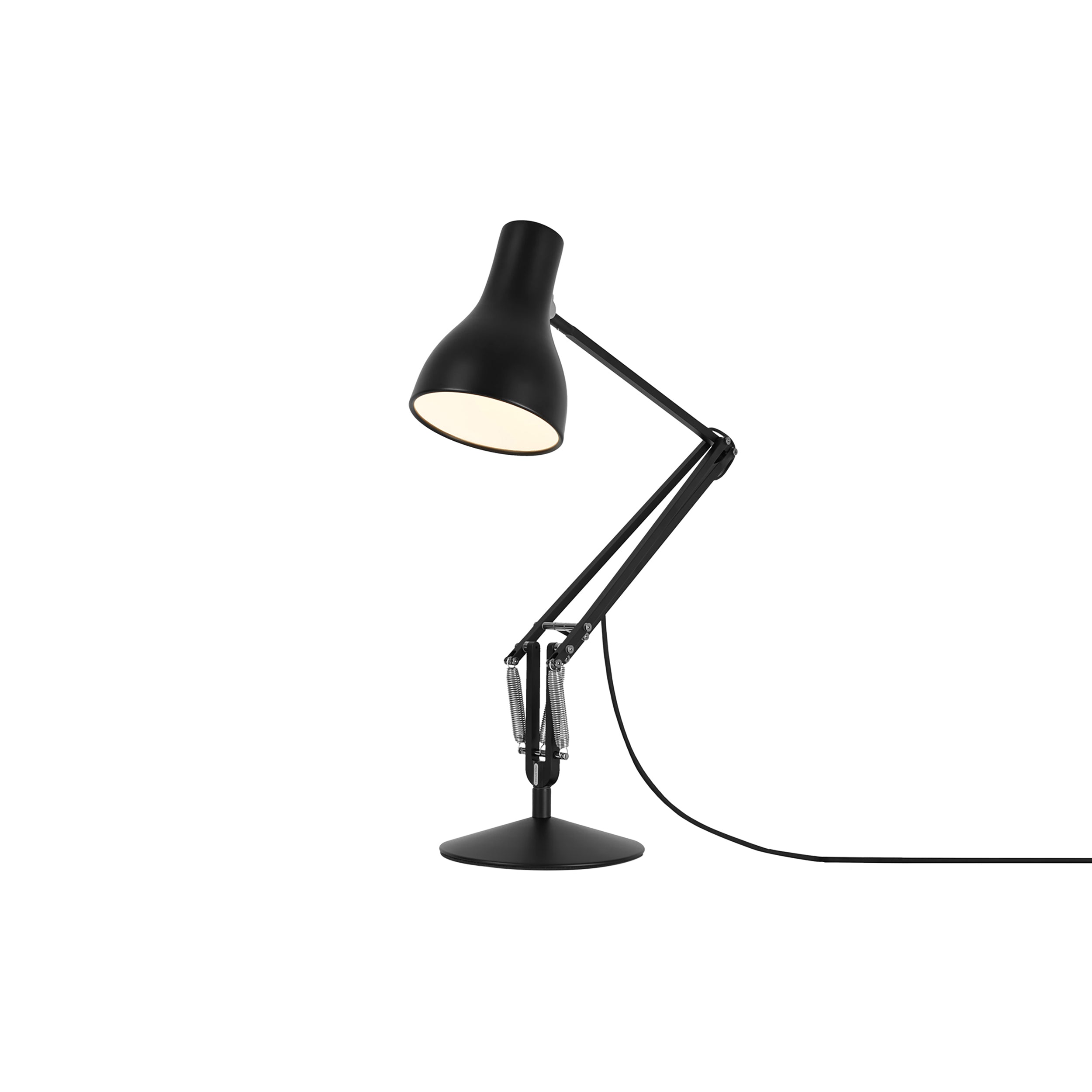 Type 75 Desk Lamp: Jet Black